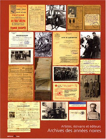 Archives des années noires, artistes, écrivains et éditeurs