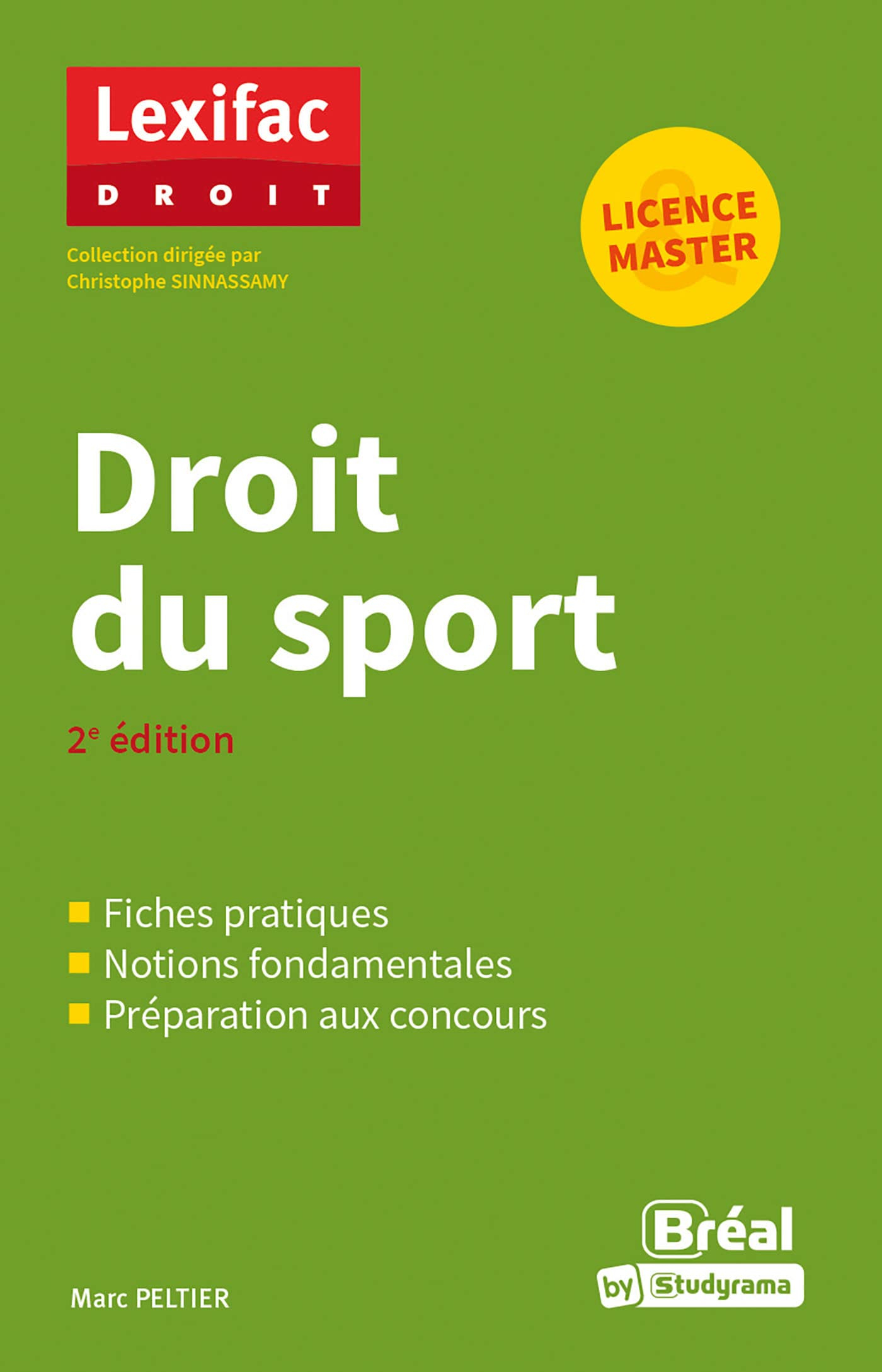 Droit du sport : licence & master