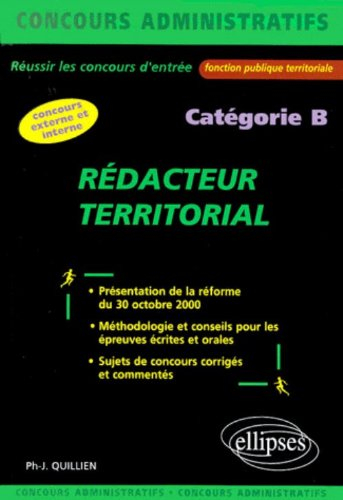 Rédacteur territorial, catégorie B
