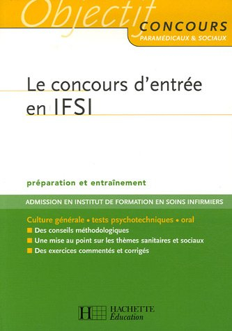 le concours d'entrée en ifsi