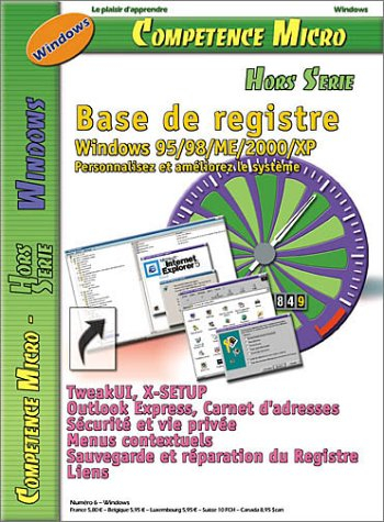 Compétence Micro. Expérience, n° 6. La base de registre : les secrets de Windows
