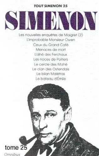 Oeuvre romanesque. Vol. 25