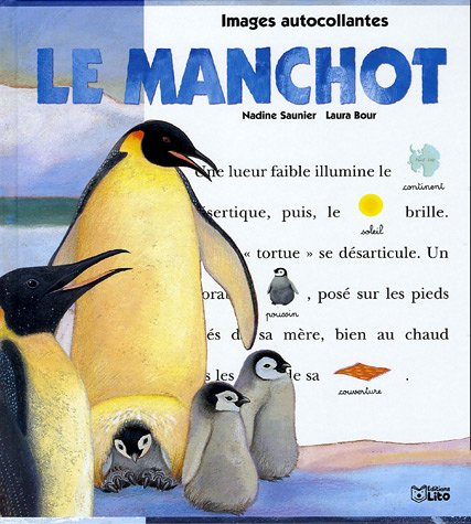 Le manchot : images autocollantes