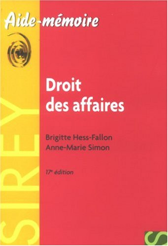 Droit des affaires