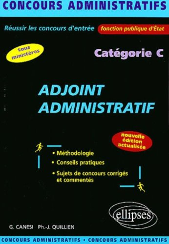Adjoint administratif, catégorie C