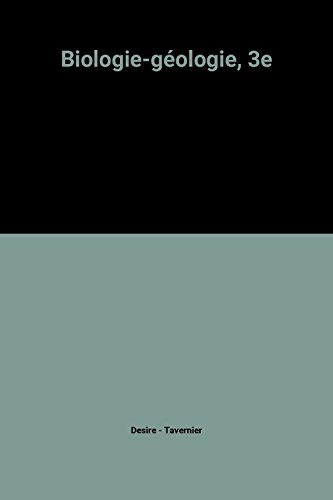 Biologie/Géologie : classe de 3e