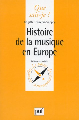 histoire de la musique en europe