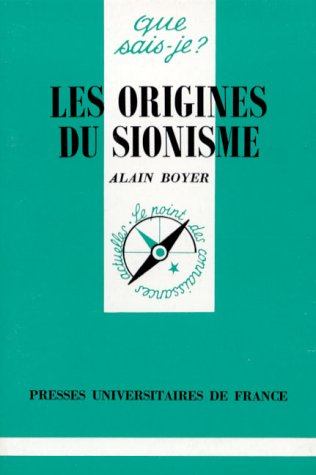 Les origines du sionisme