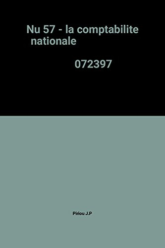 nu 57 - la comptabilite nationale                                                             072397