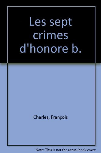 les sept crimes d'honore b.