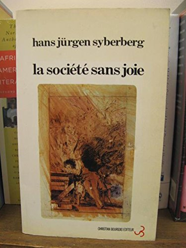 La Société sans joie