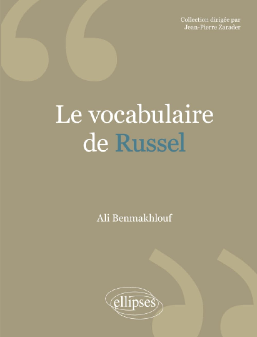 Le vocabulaire de Russell