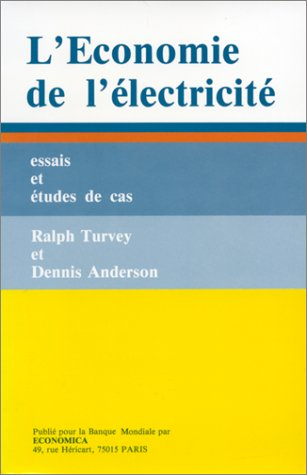 L'Economie de l'électricité