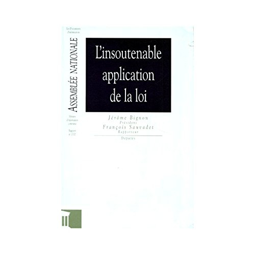 rapport d'information déposé par la mission d'information commune sur les problèmes généraux liés à 