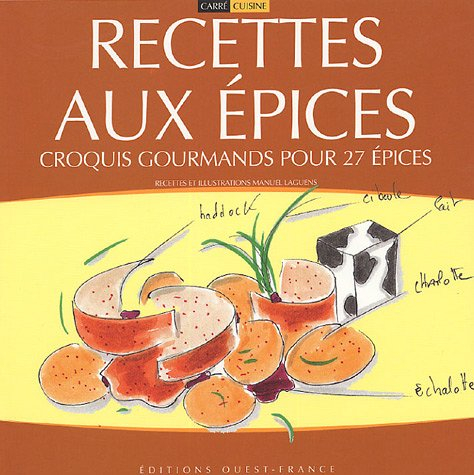 Recettes aux épices : croquis gourmands pour 27 épices
