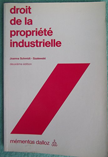 droit de la propriété industrielle