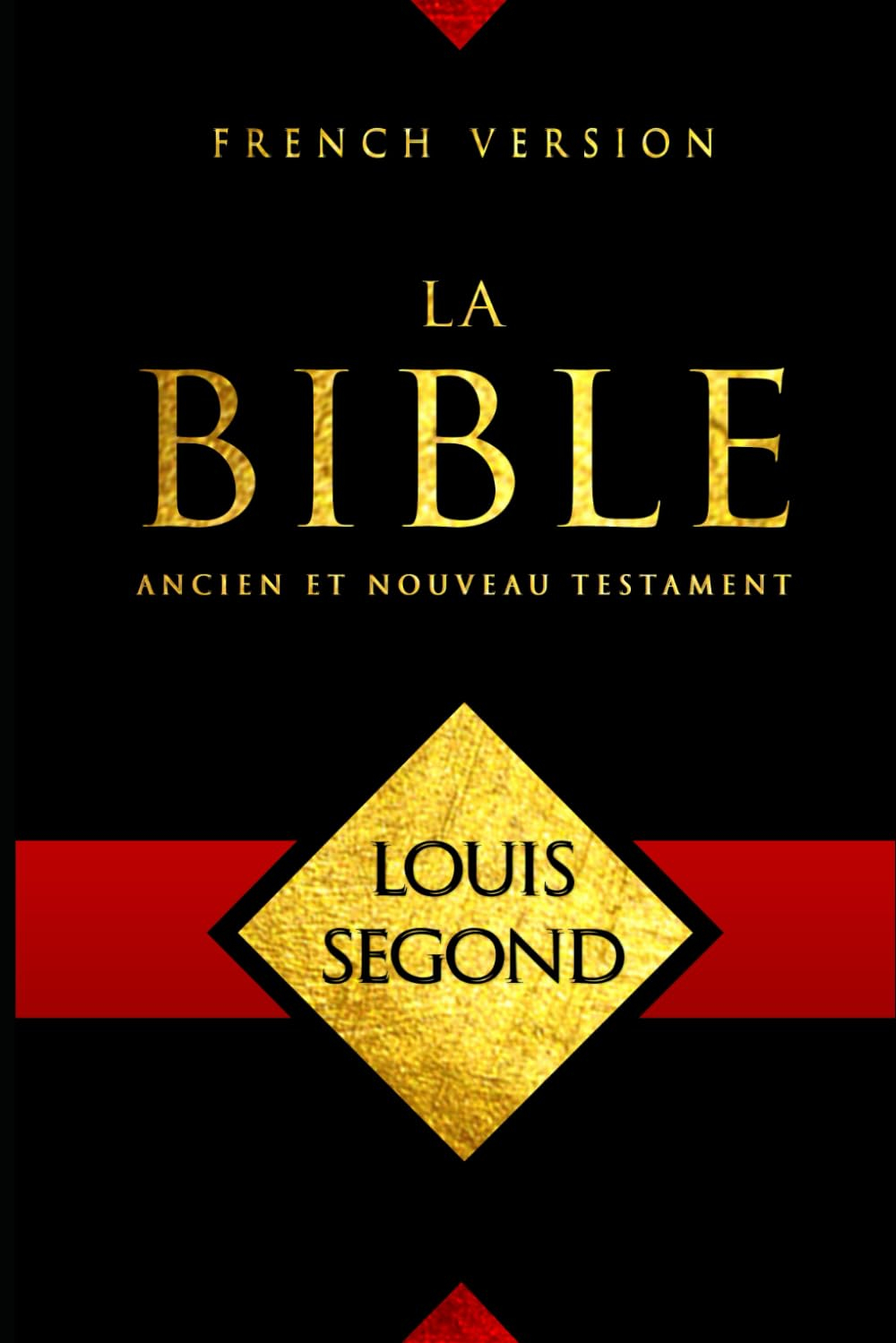 La Sainte Bible en français. French Bible - [Louis Segond - 1910] (Large print) Gros Caractères - L'