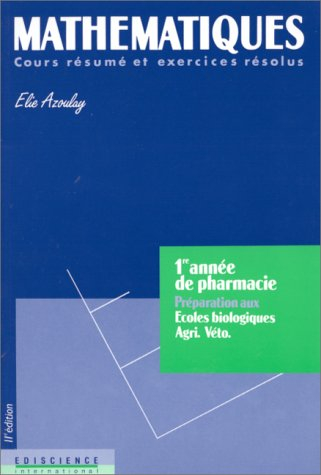 Mathématiques : cours résumé et exercices résolus