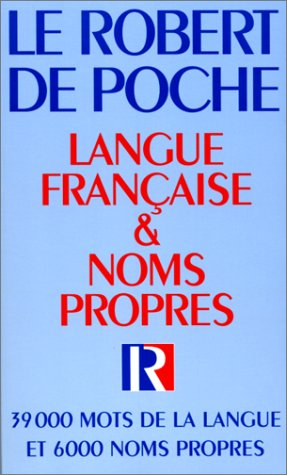 Le Robert de poche : langue française et noms propres