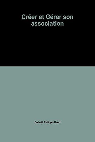 créer et gérer son association