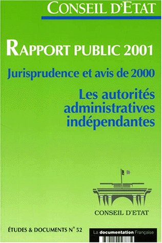 Conseil d'État, rapport public 2001