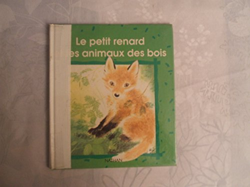 pt renard et anim. bois