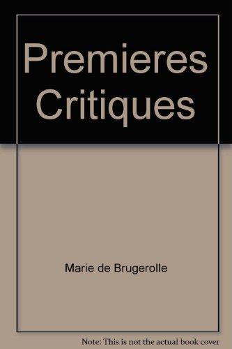 Premières critiques