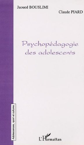 Psychopédagogie des adolescents