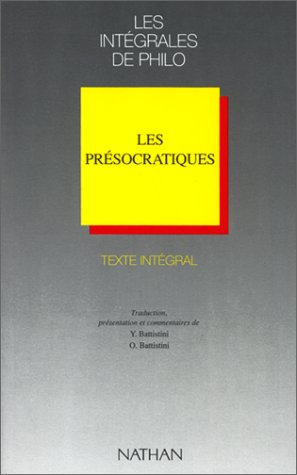 Les présocratiques