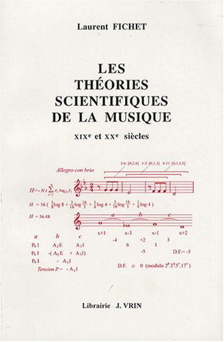 Les théories scientifiques de la musique aux XIXe et XXe siècles