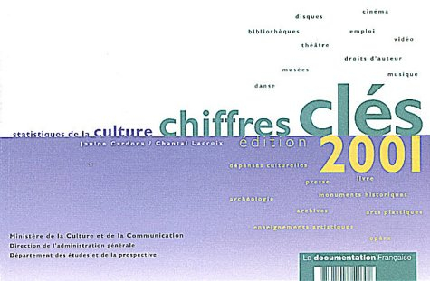 Chiffres clés 2001 : statistiques de la culture