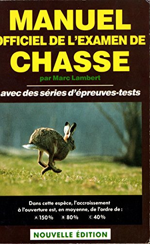 manuel de l'examen de chasse