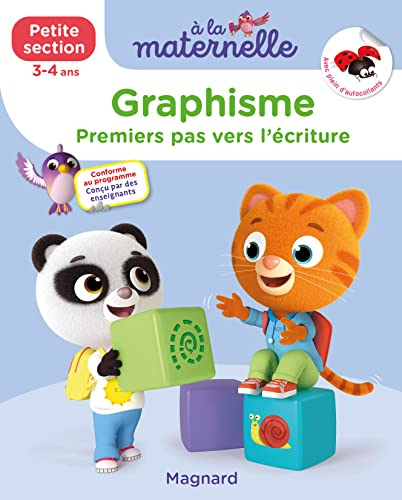A la maternelle, graphisme, petite section, 3-4 ans : premiers pas vers l'écriture : conforme au pro