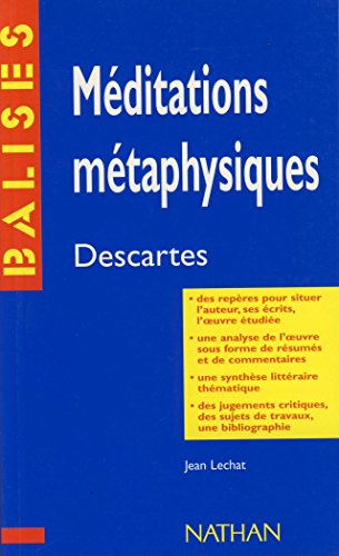 Méditations métaphysiques, René Descartes