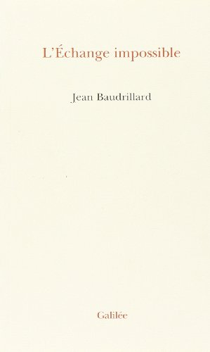 L'échange impossible