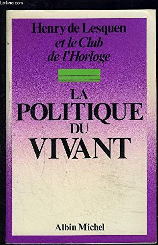 La Politique du vivant