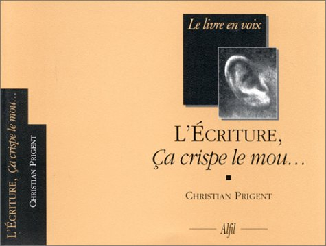 l'écriture, ça crispe le mou--