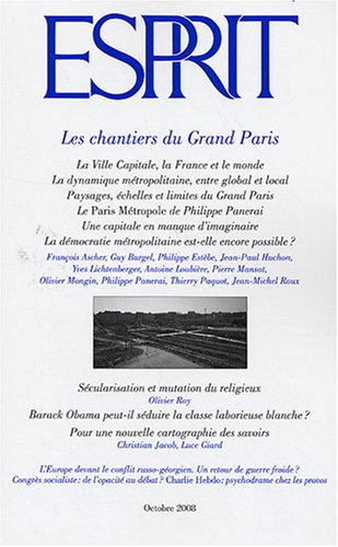 Esprit, n° 348. Les chantiers du Grand Paris