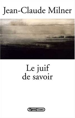 Le juif de savoir