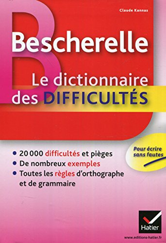 Le dictionnaire des difficultés