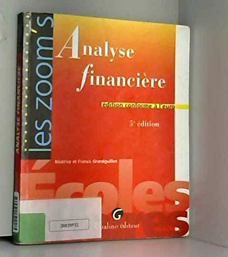 analyse financière. 5ème édition