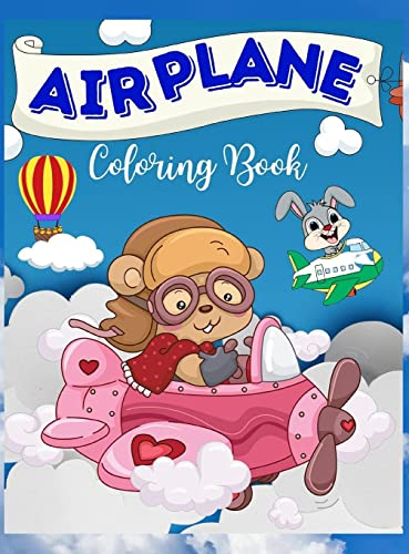 Airplane Coloring Book