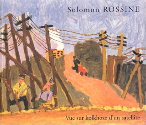 Vue sur kolkhoze d'un satellite