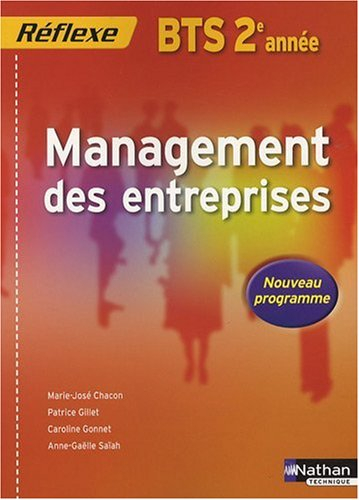Management des entreprises, BTS 2 année