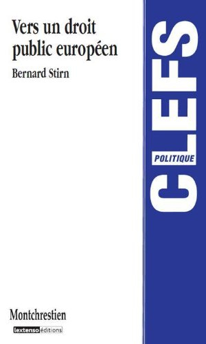 Vers un droit public européen
