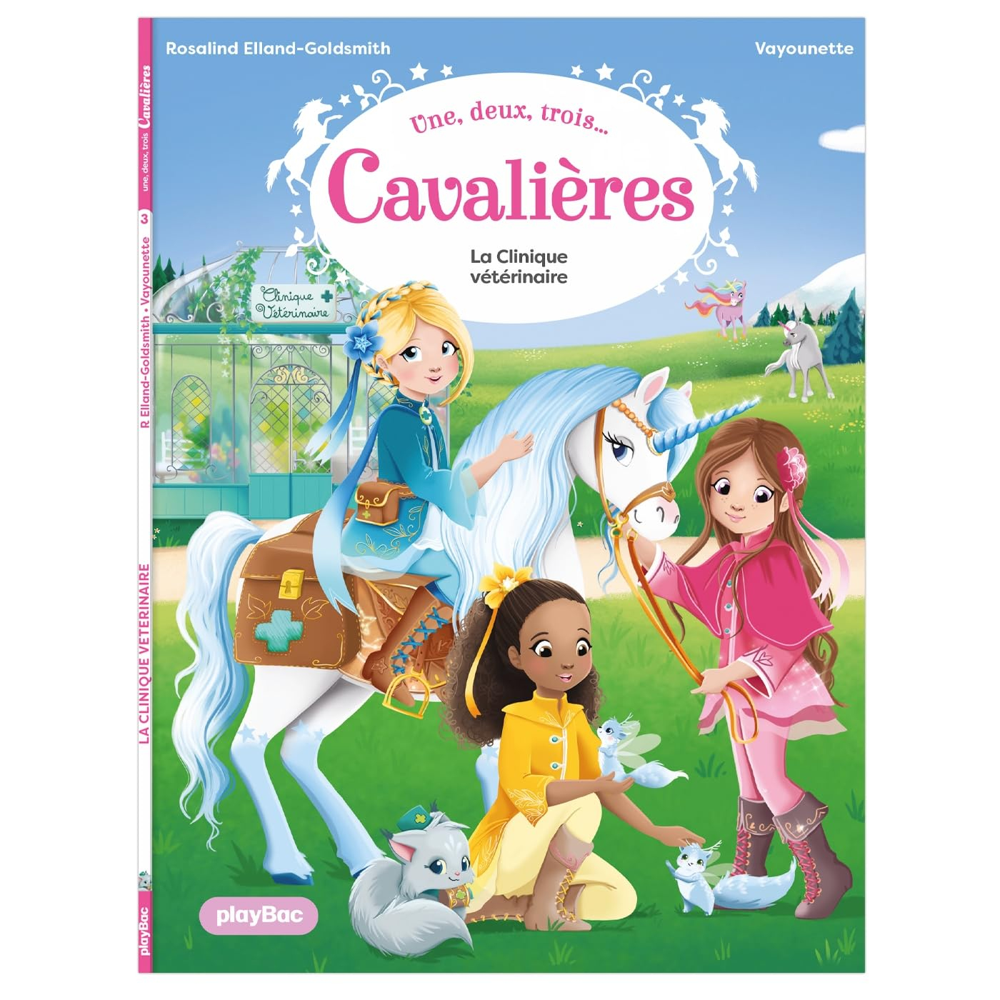 Une, deux, trois... Cavalières. Vol. 3. La clinique vétérinaire