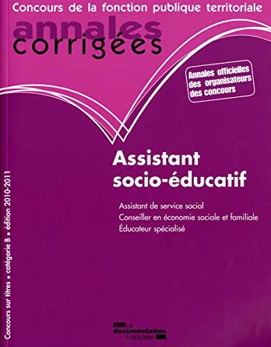Assistant socio-éducatif, assistant de service social, conseiller en économie sociale et familiale, 