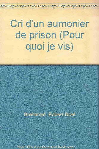 Cri d'un aumônier de prison
