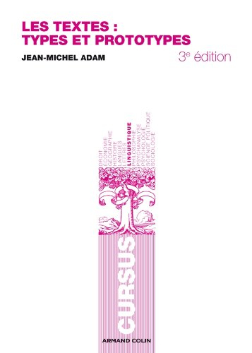 Les textes : types et prototypes : séquences descriptives, narratives, argumentatives, explicatives,