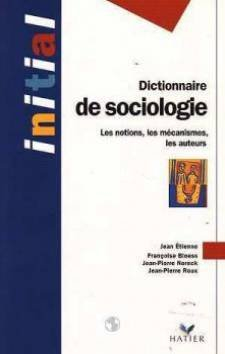 dictionnaire de sociologie